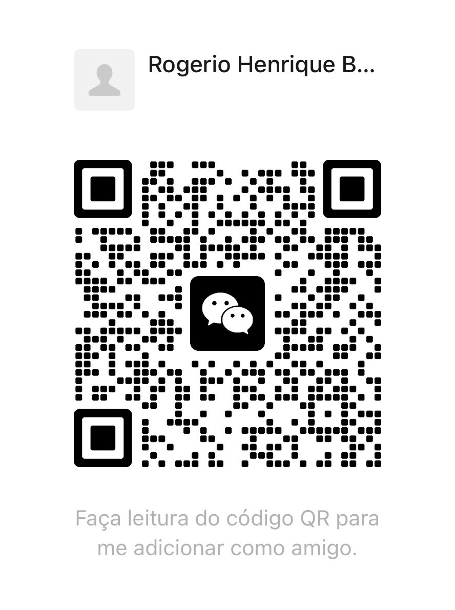 Código QR do WeChat de Rogério